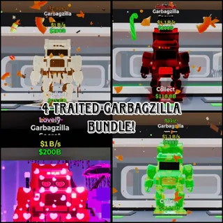 Steal The Brainrot 4 Garbagzilla Bundle!