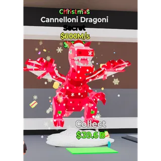 Christmas Cannelloni Dragoni