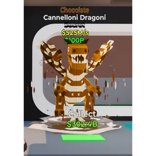 Chocolate Cannelloni Dragoni