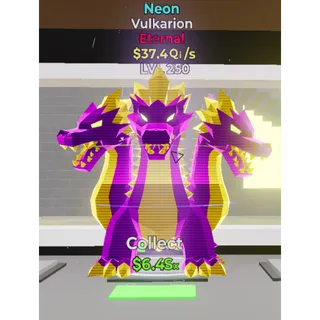 MAX LEVEL 250 Neon Vulkarion 37.4Qi/s