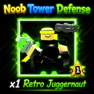 Noob Tower Defense - Retro Juggernaut