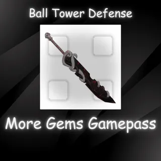 BALL TOWER DEFENSE -More Gems Gamepass