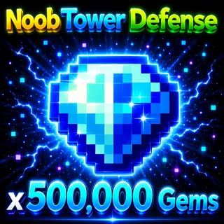 Noob Tower Defense - x500,000 Gems