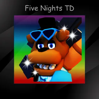 1x SHINY Rad Freddy Five Nights TD