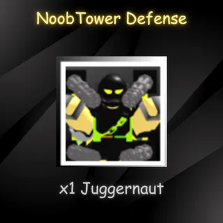 Noob Tower Defense - Juggernaut
