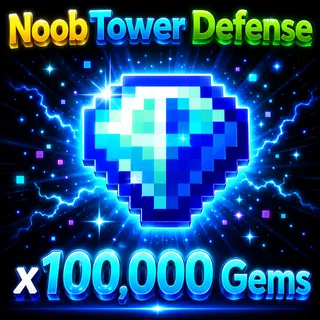 Noob Tower Defense - x100,000 Gems