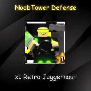 Noob Tower Defense - Retro Juggernaut