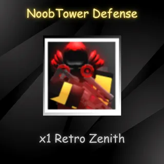 Noob Tower Defense - Retro Zenith