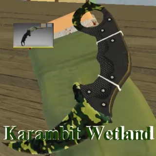 COUNTERBLOX 1X KARAMBIT WETLAND