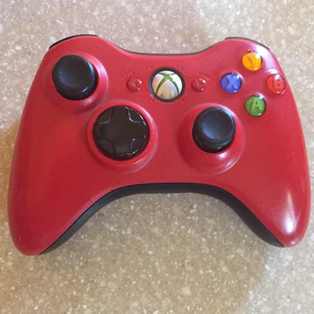 Official Red Xbox 360 Controller Controllers Accessories Good - xbox 360 controller on roblox