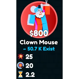 Clown Mouse I CHEESE TD I QUICK/EASY