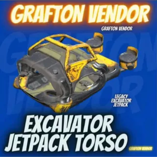 Excavator jetpack