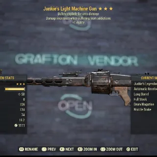 Weapon | JE+1A Light machine gun