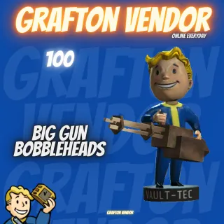 100 Big gun bobbleheads