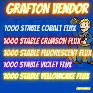 1K of each flux type