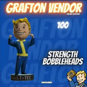 100 Strength bobbleheads