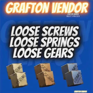 Junk | 500 Screws Springs Gears