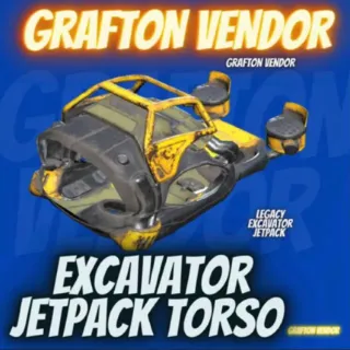 Excavator jetpack torso