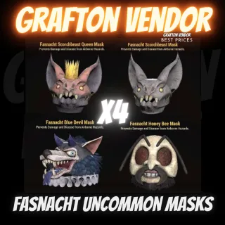 ⭐️2024 Fasnacht masks X4