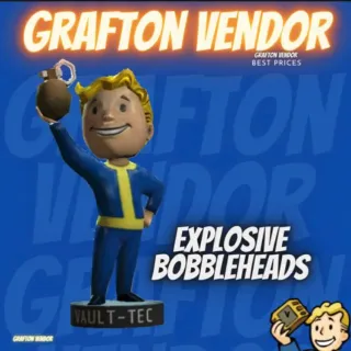 500 Explosive bobblehead