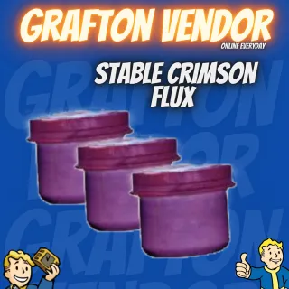 100 Stable Crimson flux