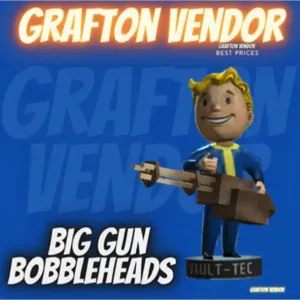 1K Big gun bobbleheads