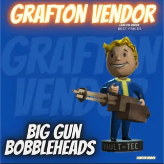 1K Big gun bobbleheads