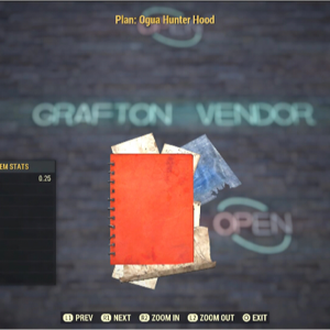 Plan | Ogua hunter hood - Game Items - Gameflip