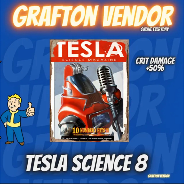 1,000 Tesla science 8 - Fallout 76 Game Items - Gameflip