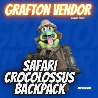 Plan | safari Croc backpack