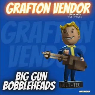 500 Big gun bobbleheads