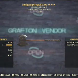 Weapon | Inst40+1A Grog Axe