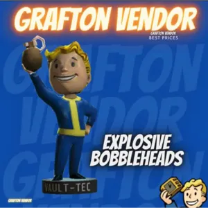 1K Explosive bobbleheads