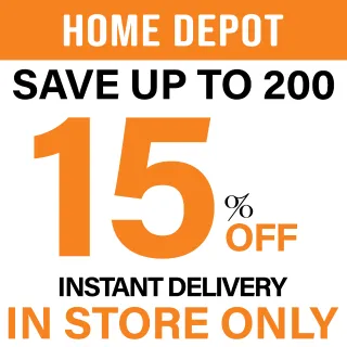 In-Store Only Home Depot 15% OFF Coupon