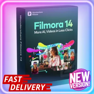 Wondershare Filmora 14 video editor Full Version 2024 - MacOs - windows ( Lifetime access )