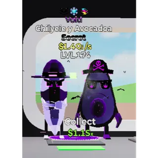 Fortnite Steal the Brainrot Chilyeie Y Avocadoa Void