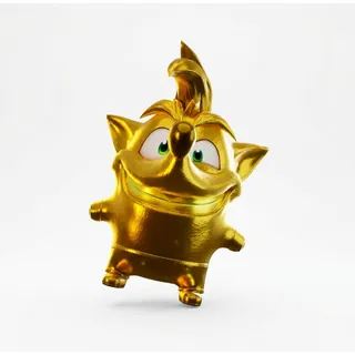 Gold Crash Bandicoot Sprite