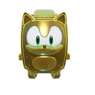 Gold Sonic Sprite - You keep it