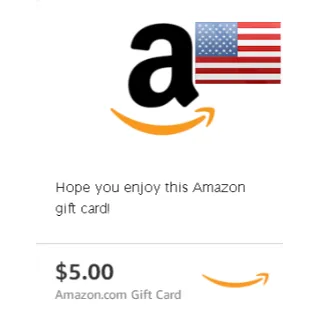 $5 GIFT CARD AMAZON USA ***SUPER DROOPER BAMBAXTER GREAT DEAL***