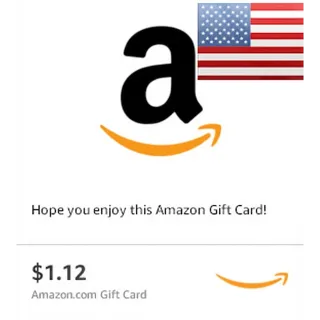 $1.12 GIFT CARD AMAZON USA ***SUPER DROOPER BAMBAXTER GREAT DEAL***