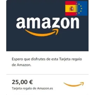 25€ GIFT CARD AMAZON SPAIN / ESPAÑA ***SUPER DROOPER BAMBAXTER CHRYSTMAS GREAT DEAL***