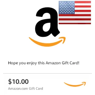 $10 GIFT CARD AMAZON USA ***SUPER DROOPER BAMBAXTER GREAT DEAL***