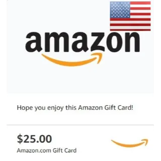 $25 GIFT CARD AMAZON USA ***SUPER DROOPER BAMBAXTER CHRYSTMAS GREAT DEAL***