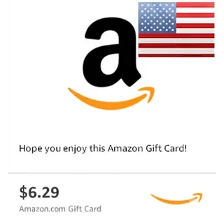 $6.29 GIFT CARD AMAZON USA ***SUPER DROOPER BAMBAXTER GREAT DEAL***