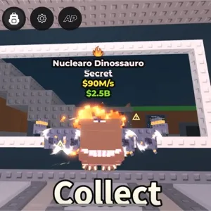 Nuclearo Dinosauro 90m/ per sec steal a brainrot 
