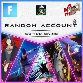 RANDOM ACCOUNT | 50-100 SKIN