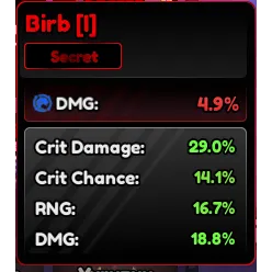 78.6% Birb Anime Vanguards