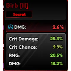 73.9% Birb Anime Vanguards