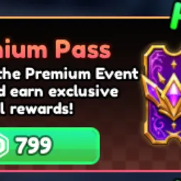 Anime Vanguards Event Premium Pass (799R)