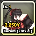 Kurumi (Zafkiel) Anime Guardians
